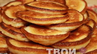 Оладушки на молоке