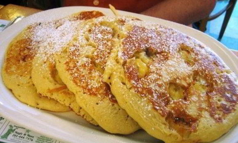 Рецепт оладий банановых на молоке