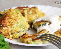 Оладьи без муки