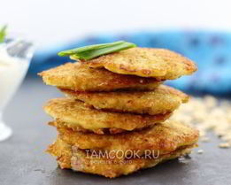 Оладьи из геркулеса