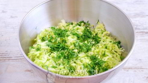 оладьи из кабачков на кефире