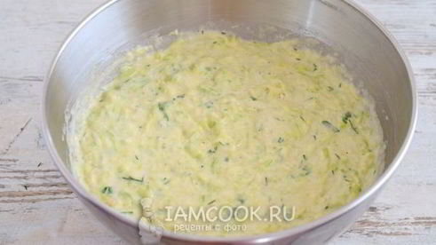 оладьи из кабачков на кефире