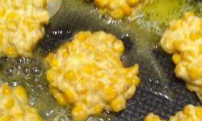 Рецепт оладий из кукурузы