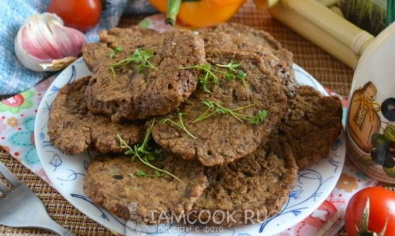 Рецепт оладий из куриной печени