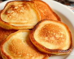 Оладьи из манки