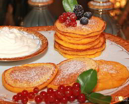 Оладьи из тыквы