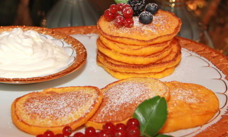 Рецепт оладий из тыквы