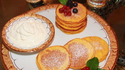 оладьи из тыквы