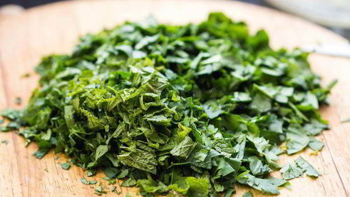 оладьи из зелени