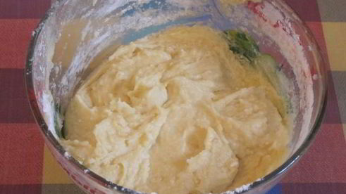 оладьи картофельные с семгой