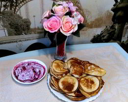 Оладьи на кефире