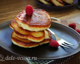 Оладьи на молоке