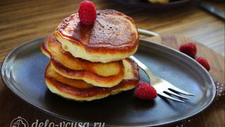 Оладьи на молоке