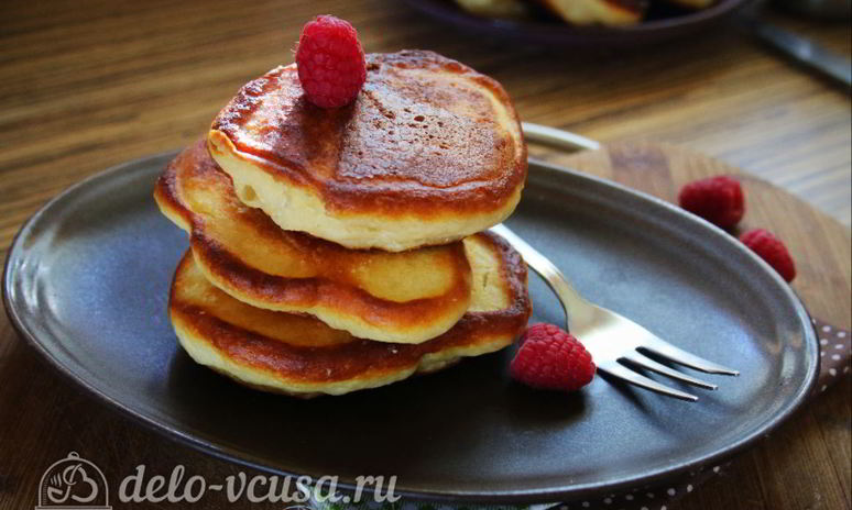 Рецепт оладий на молоке