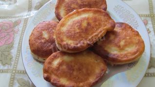 Оладьи на сметане пышные быстро и вкусно