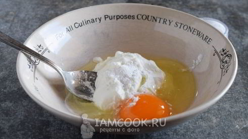 оладьи с сыром и зеленью