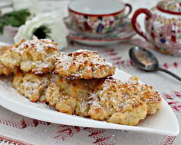 Оладьи творожные с яблоками