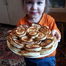 Оладьи на кефире