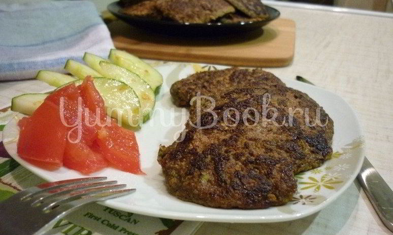 Рецепт печеночно-кабачковых оладий