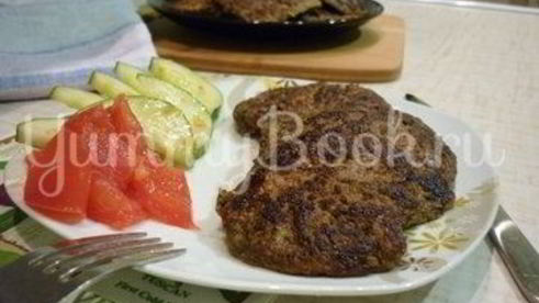 печеночно-кабачковые оладьи