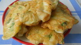 Рыбные оладьи с тилапией