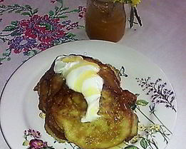 Сладкие кабачковые оладушки