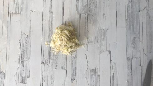 сливочные оладьи с грушей дюшес