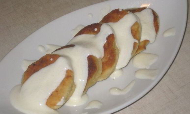 Рецепт творожных оладушек