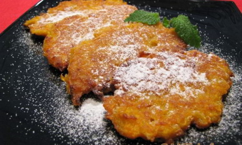 Рецепт яблочно-морковных оладьи