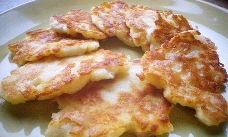 Рецепт яблочных оладий