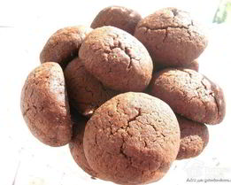 Ароматное шоколадное печенье