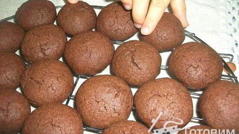 ароматное шоколадное печенье