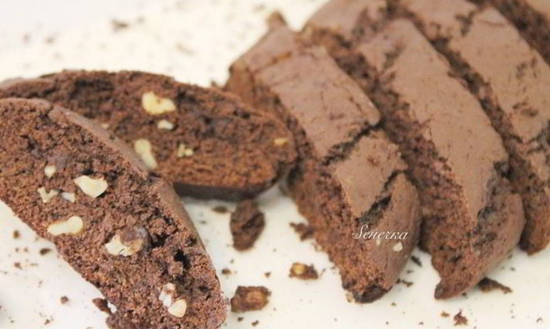 Рецепт бискотти шоколадные