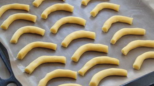 итальянское кукурузное печенье крумири