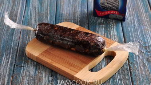 колбаска сливочная с печеньем