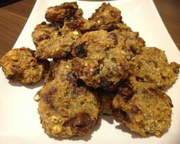 Овсяное печенье из бананов