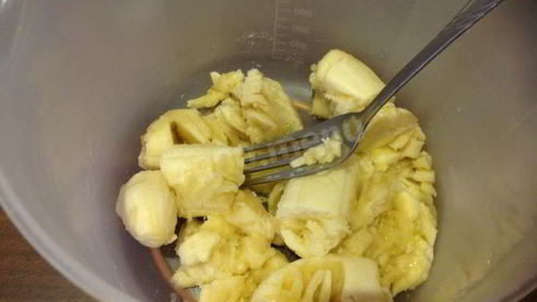 овсяное печенье из бананов