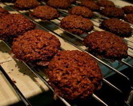 Овсяное печенье с шоколадом и кокосом