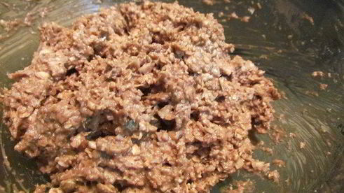 овсяное печенье с шоколадом и кокосом