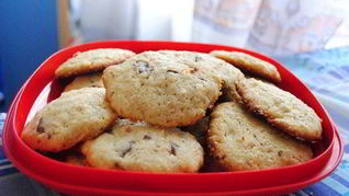 Овсяное печенье с шоколадом