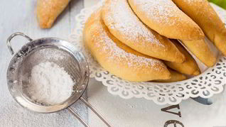 Печенье Бананы с творожной начинкой