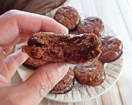 Печенье Брауни с начинкой