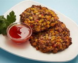 Печенье из чечевицы и овощей