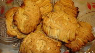 Печенье на майонезе через мясорубку