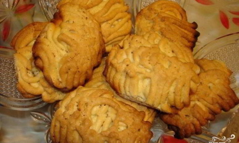 Рецепт печенья на майонезе через мясорубку