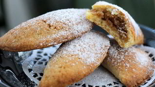 Печенье Равиоли с ореховой начинкой