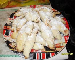 Печенье Рожки на сметане