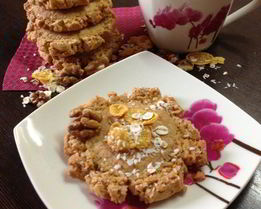 Печенье с кукурузными хлопьями Вкусный микс