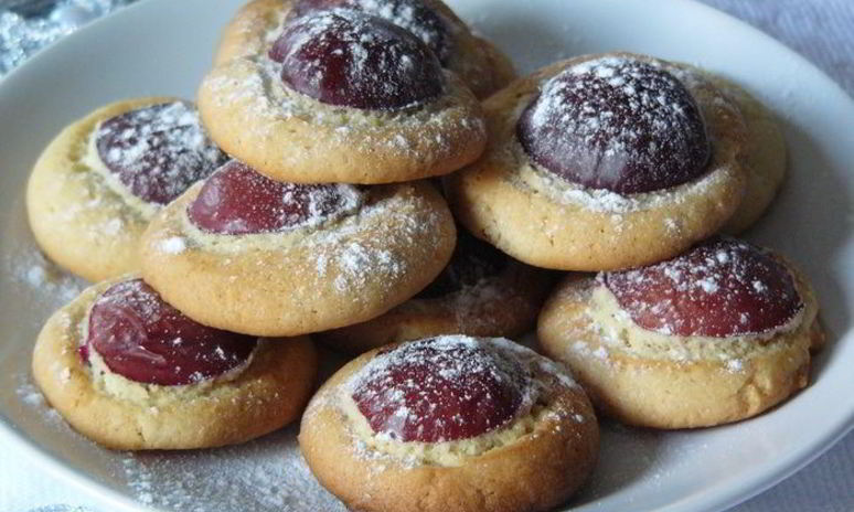 Рецепт печенья со сливами