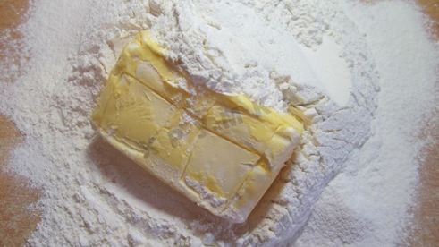 печенье творожные треугольники